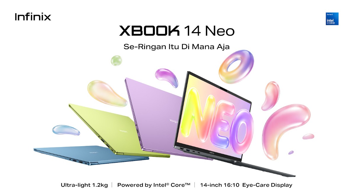 Laptop Ringan Infinix XBOOK 14 NEO Tetap Bisa Diupgrade, RAM Sampai 64GB