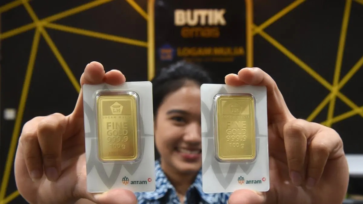 Emas Antam Terkoreksi, Kini Dibanderol Rp2.605.000 per Gram
