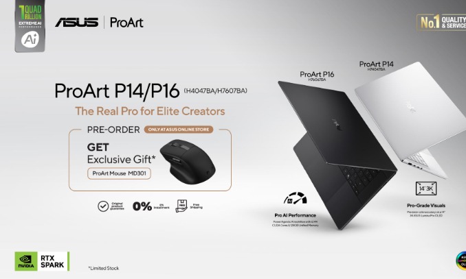 Laptop Kreator Tipis Berotak RTX Spark Buka Pre-Order di Indonesia, Harga Mulai Rp79,9 Juta